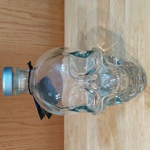Crystal Head Vodka bottle, empty
